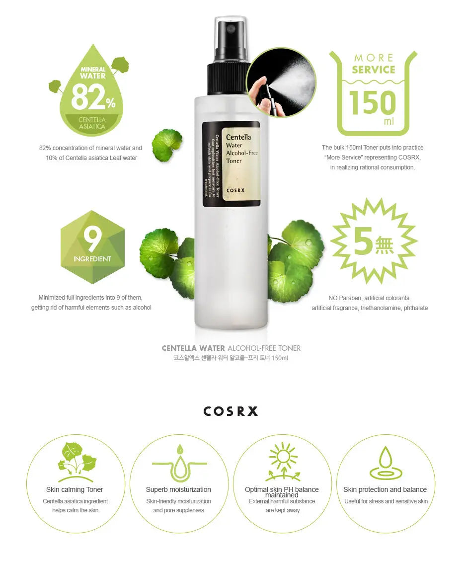 COSRX Centella Water Toner