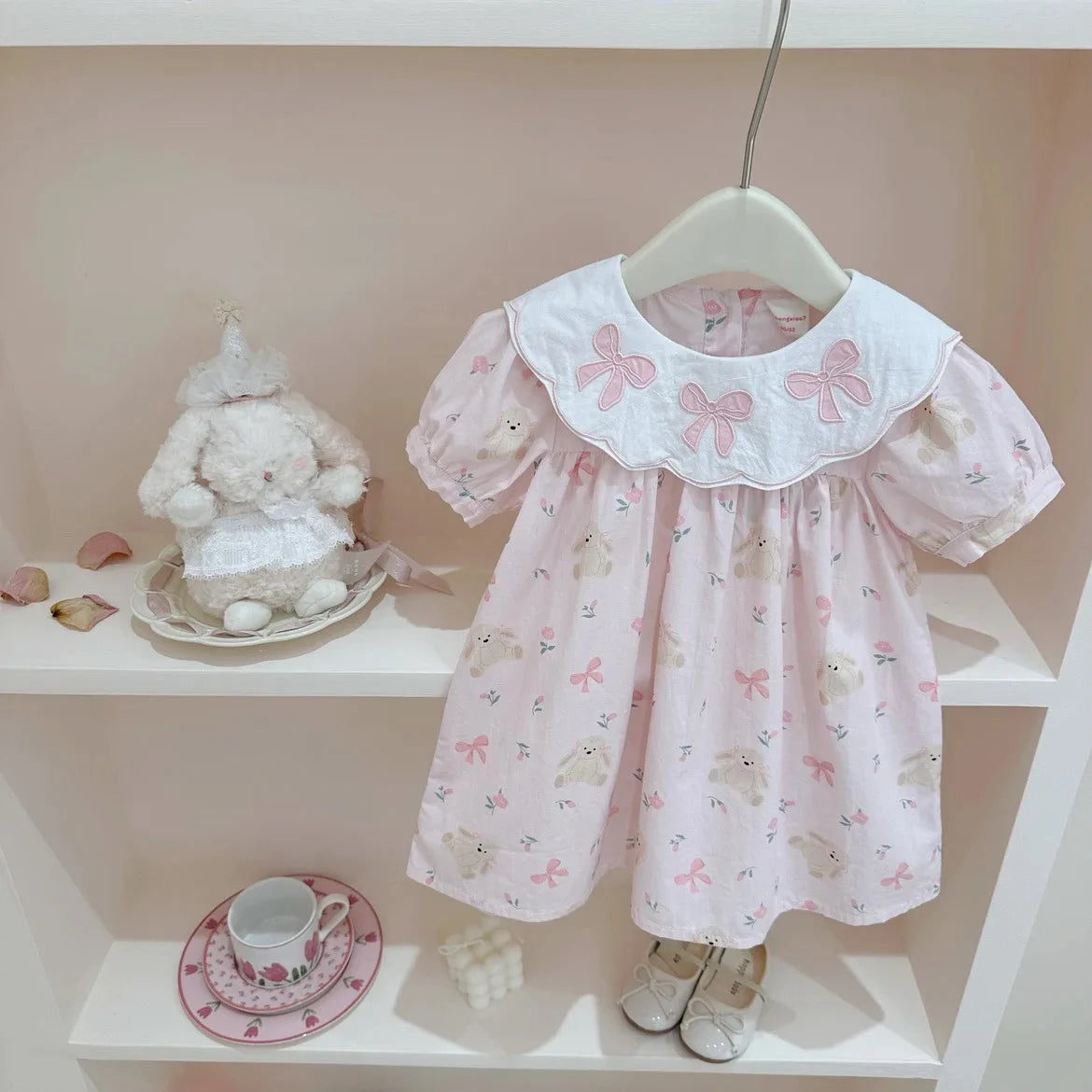 Floral Summer Princess Dress for Girls