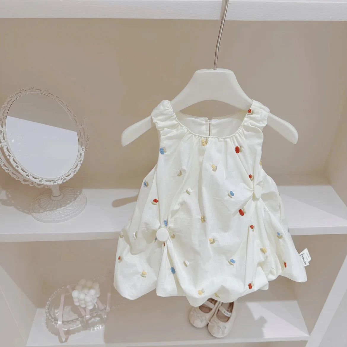Floral Summer Princess Dress for Girls
