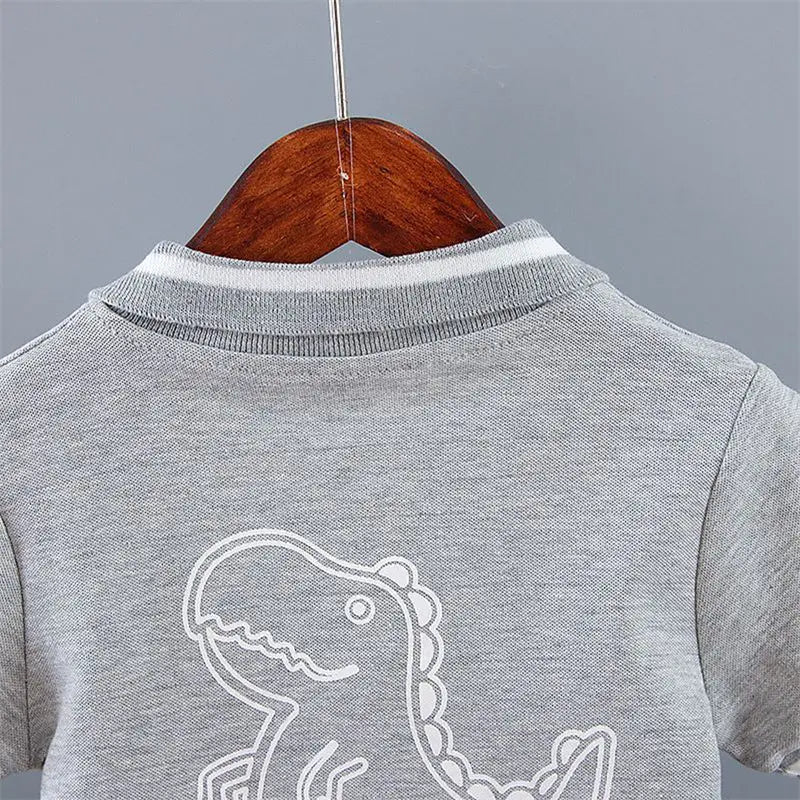 Boys Dinosaur T-Shirt & Shorts Set