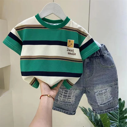 Boys Summer Shirt & Shorts Set