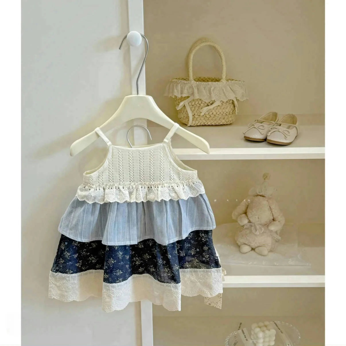 Floral Summer Princess Dress for Girls