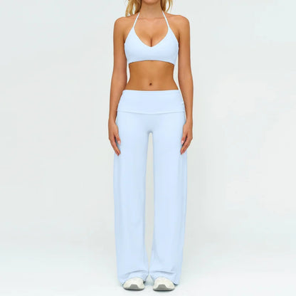 BIANHUI Women's Tracksuit Yoga Set Loose Casual Women Outdoor Sports Long Sleeve 2/3 Piece Set Sportswear Woman Gym Clothes