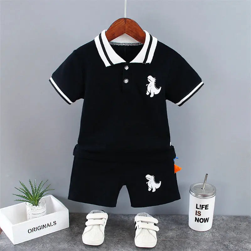 Boys Dinosaur T-Shirt & Shorts Set