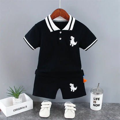 Boys Dinosaur T-Shirt & Shorts Set