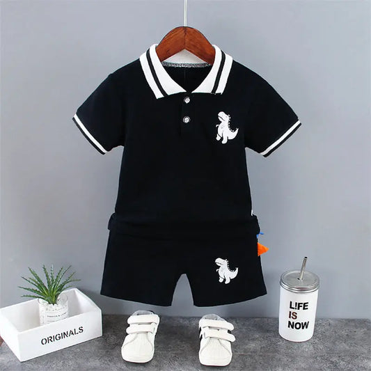 Boys Dinosaur T-Shirt & Shorts Set
