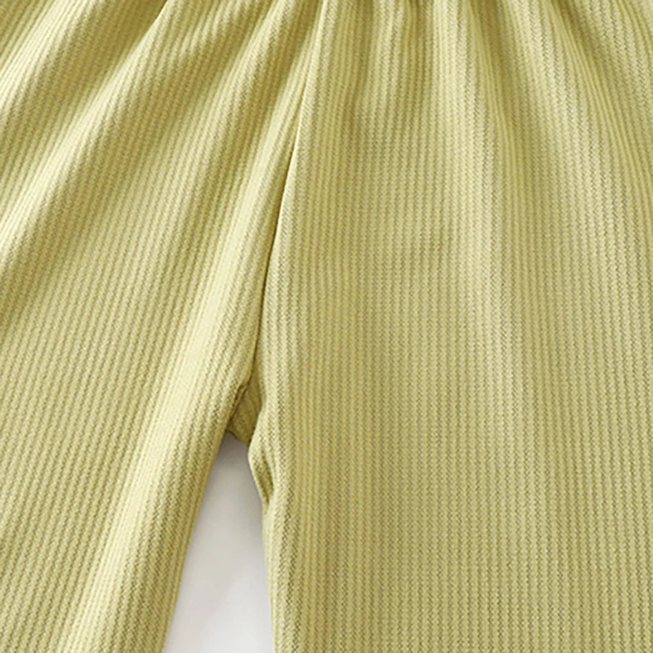 New Winter Kids Flannel Pyjamas Sets Warm Velvet Sleepwear Solid Color Long Sleeve Tops Pants Boys Girls PJs Casual Clothes