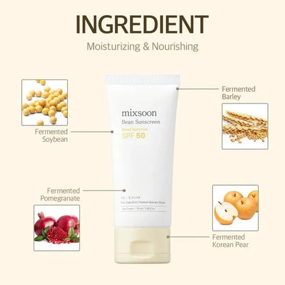 Mixsoon Bean Sunscreen SPF 50