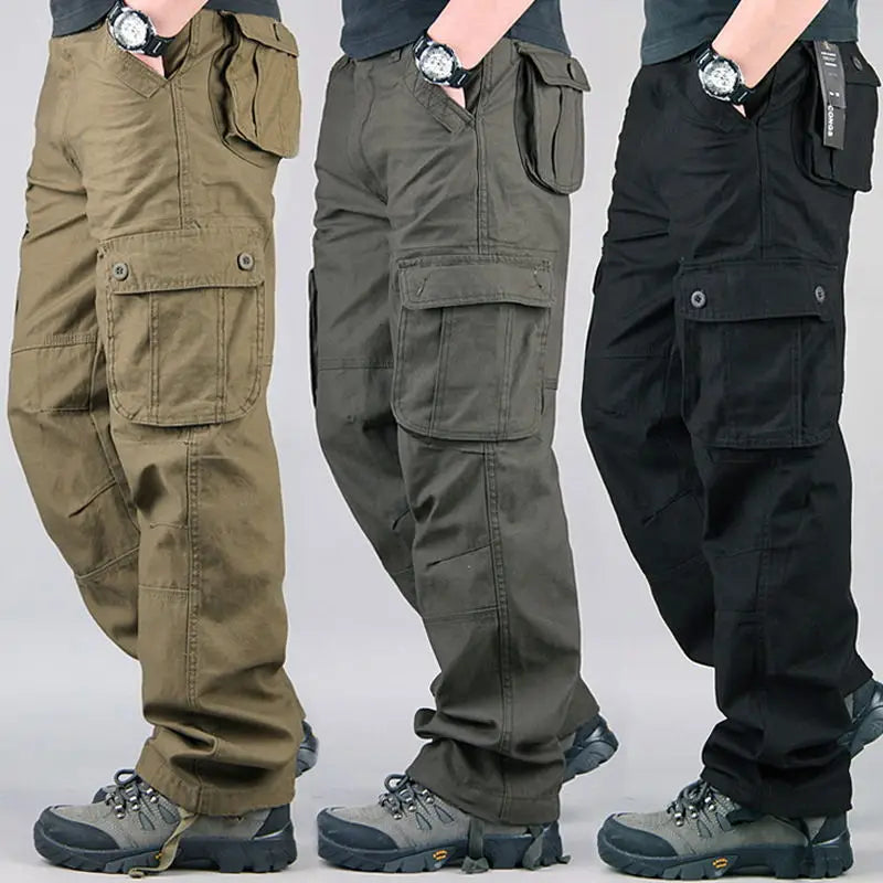 Men's Tactical Cargo Pants - Large Pocket Overalls