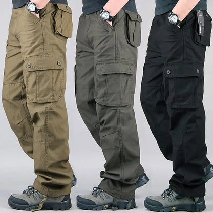 Men's Tactical Cargo Pants - Large Pocket Overalls
