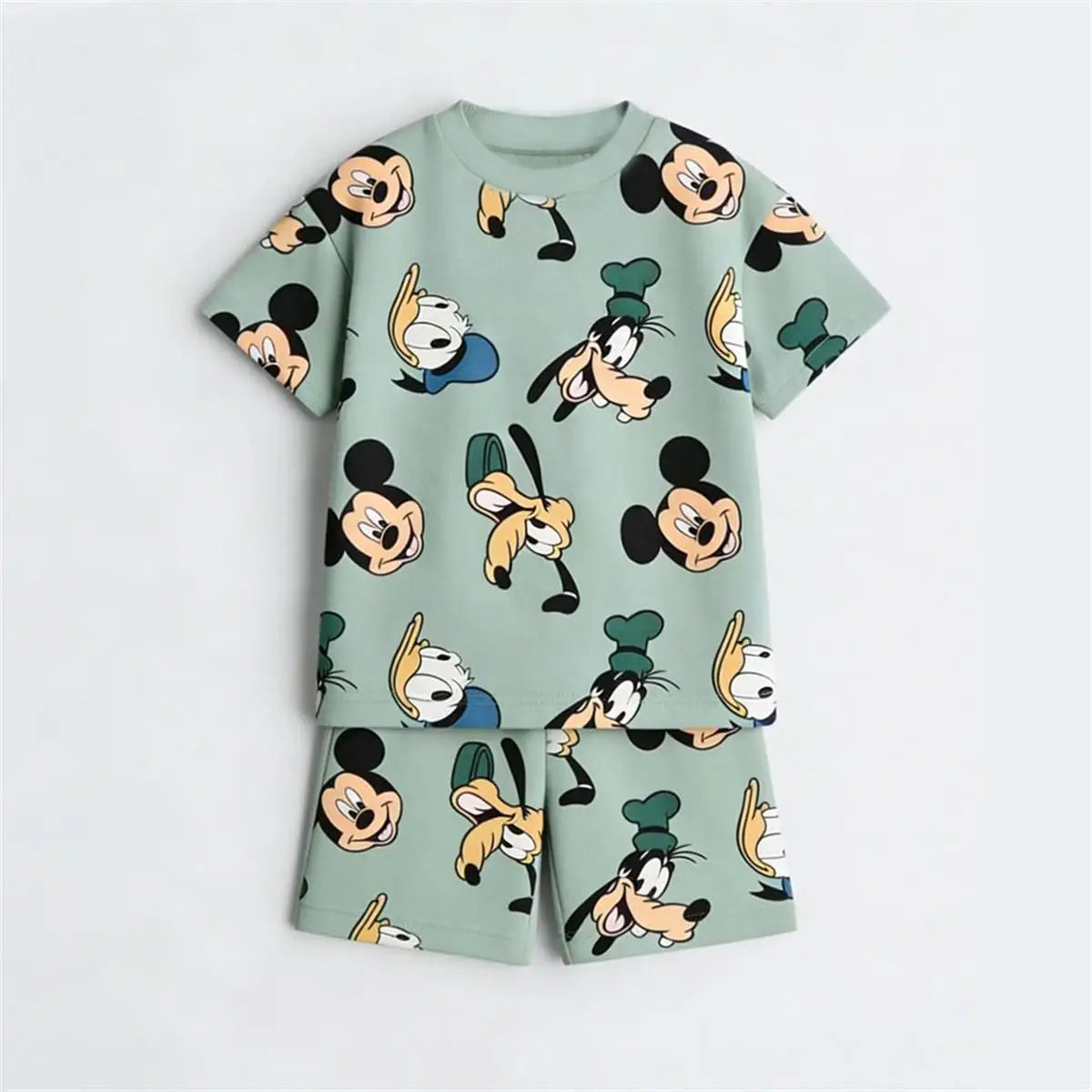 Disney Full Print T-Shirt & Shorts Set