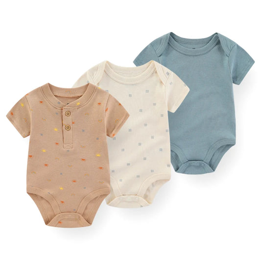 Baby Bodysuits 3-Pack