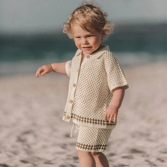 Baby Knitted Summer Set