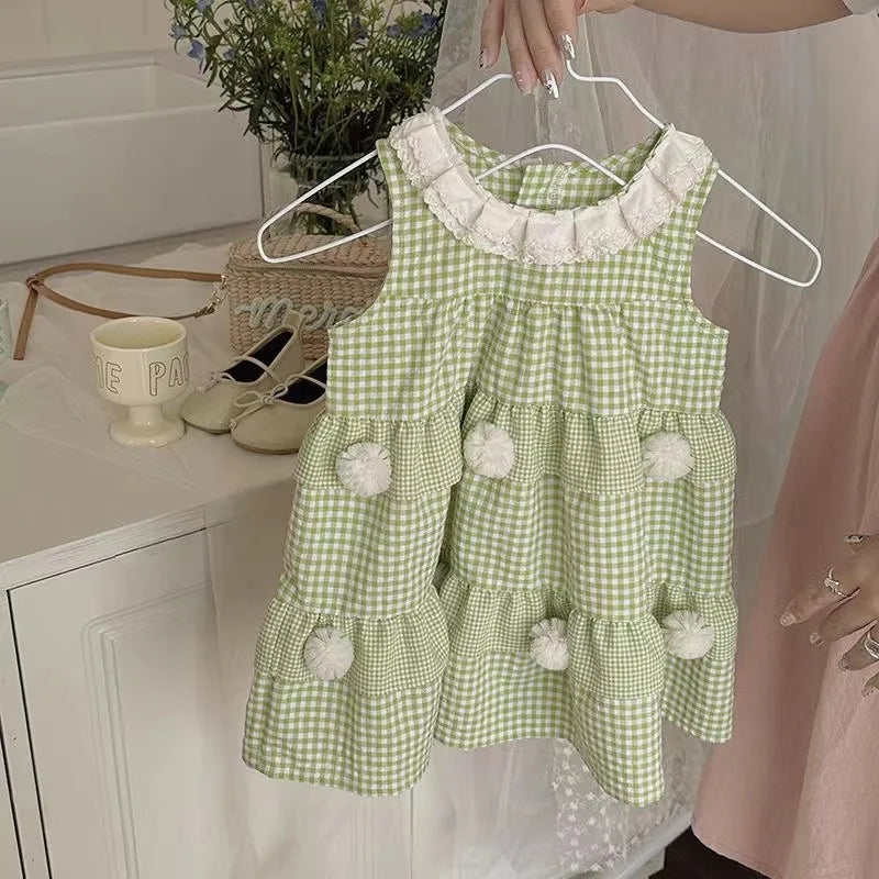 Floral Summer Princess Dress for Girls