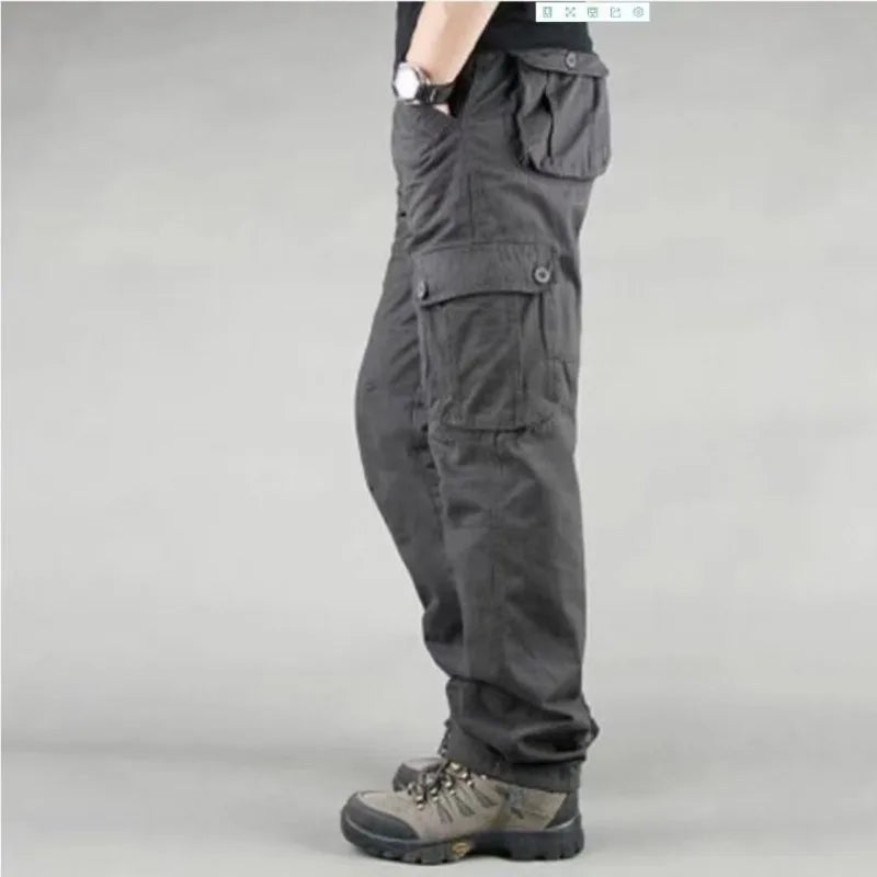 Men's Tactical Cargo Pants - Large Pocket Overalls