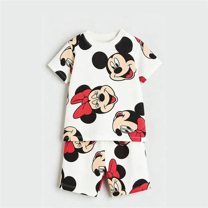Disney Full Print T-Shirt & Shorts Set