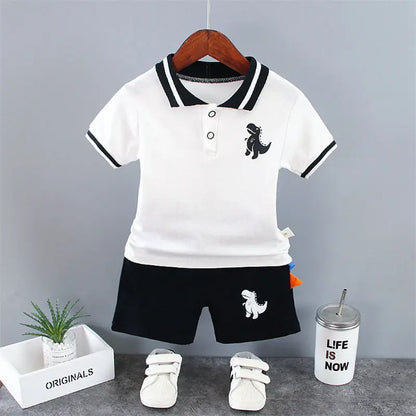 Boys Dinosaur T-Shirt & Shorts Set