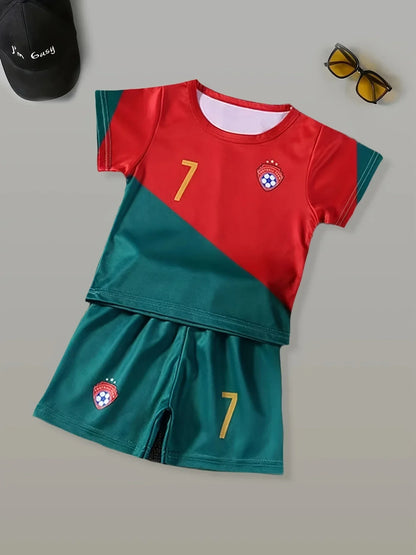 Boys Breathable Sweat-Absorbent Sportswear