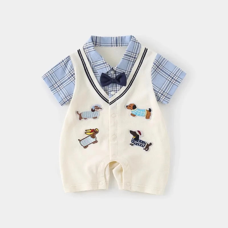 Baby Dog Romper