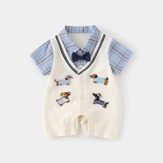 Baby Dog Romper