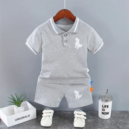 Boys Dinosaur T-Shirt & Shorts Set