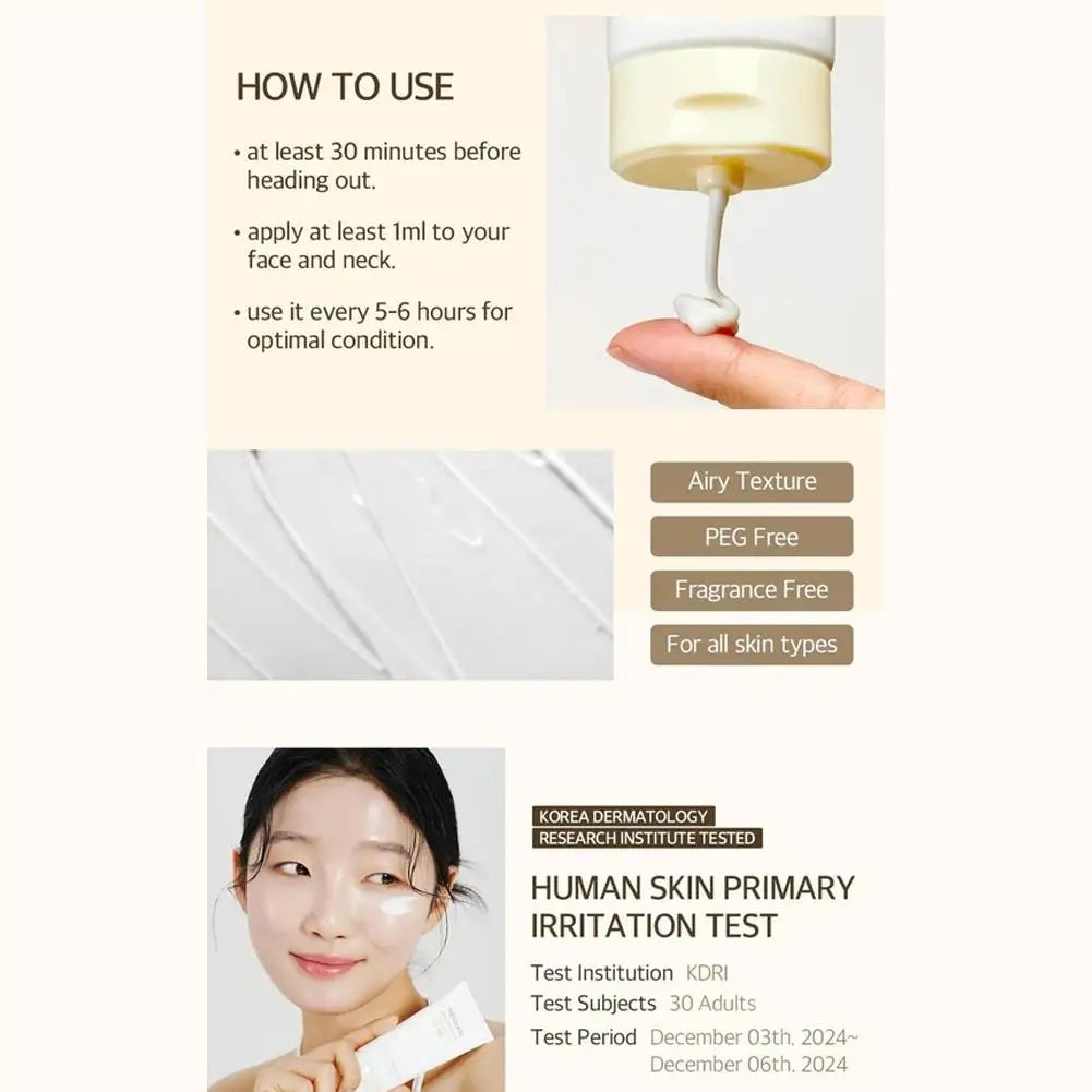 Mixsoon Bean Sunscreen SPF 50