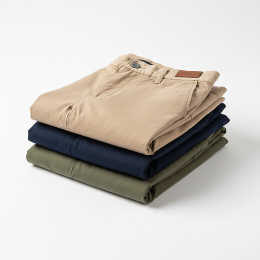 Men's classic chinos product photo