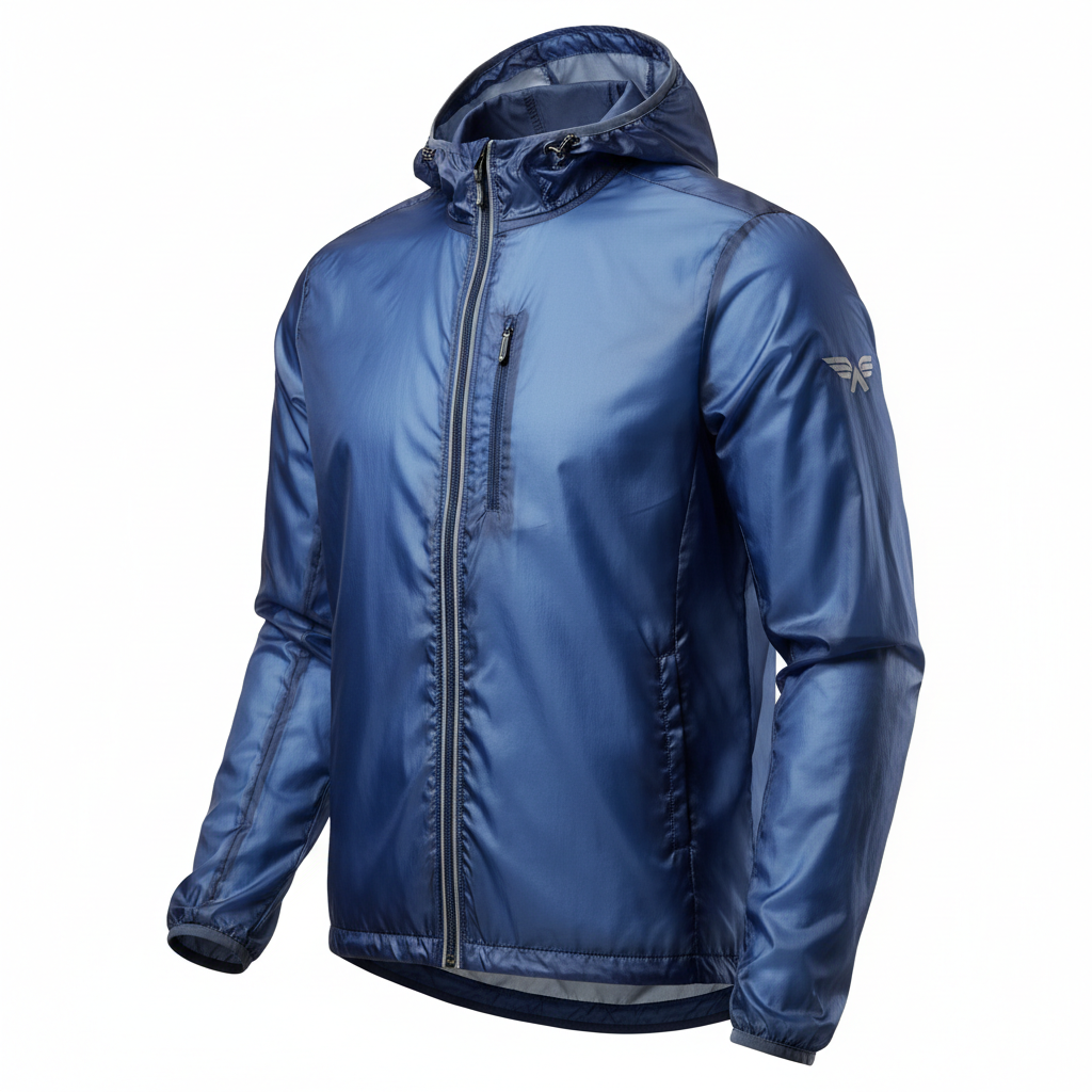 Men's lightweight windbreaker product photo