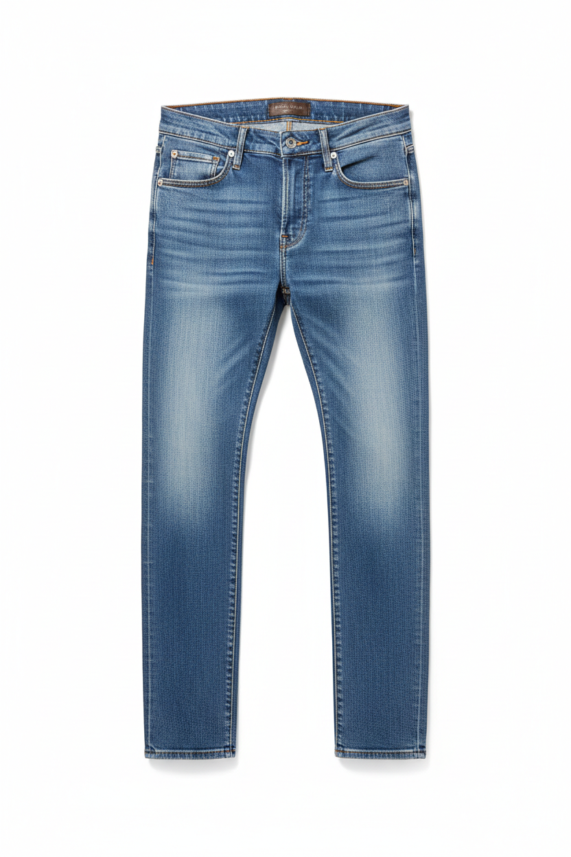Premium light blue jeans