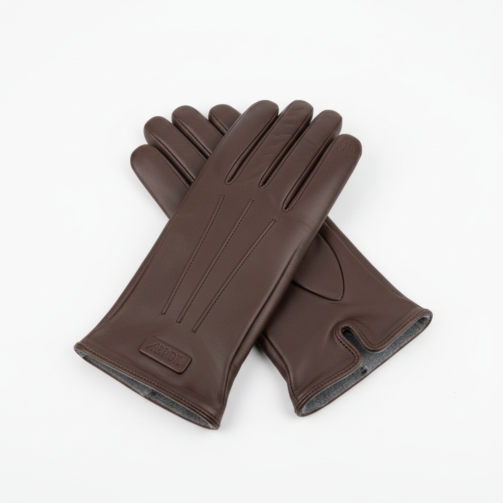 Men's leather gloves product photo