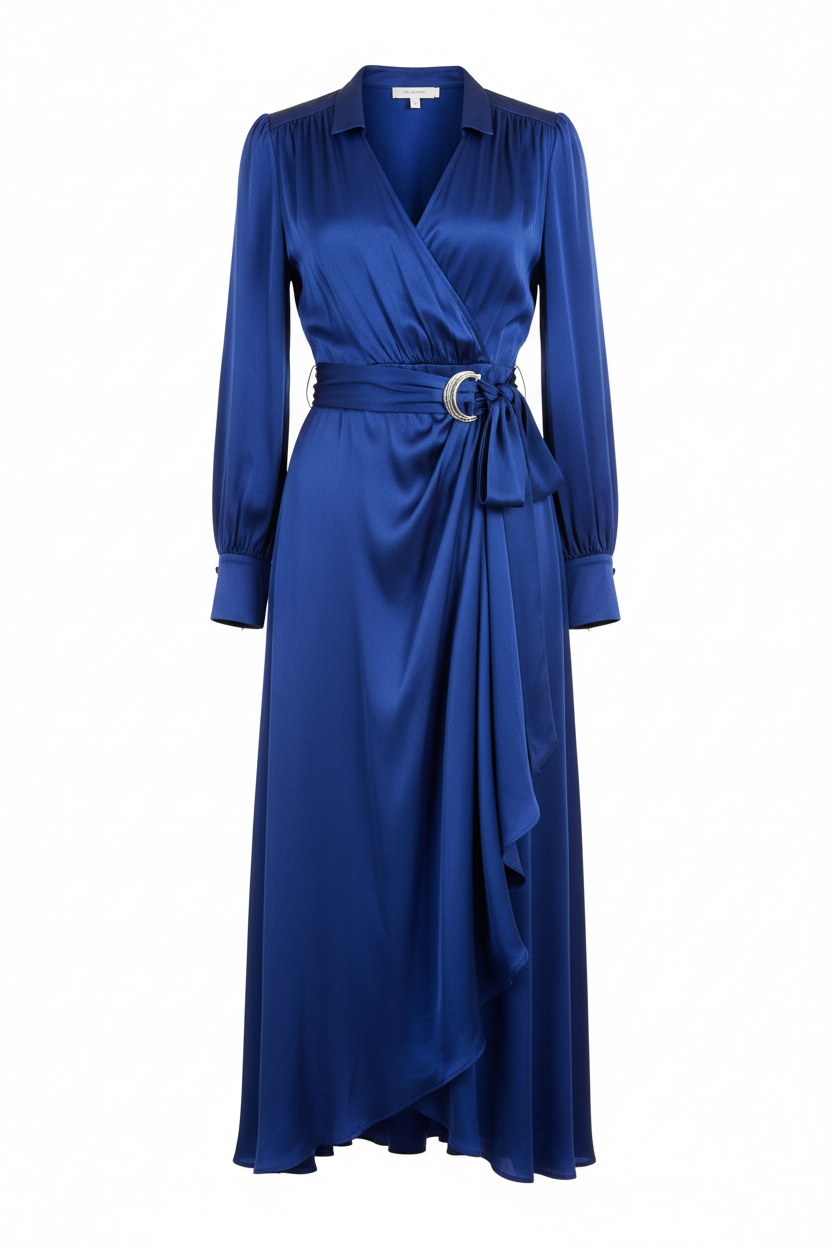 Elegant wrap dress