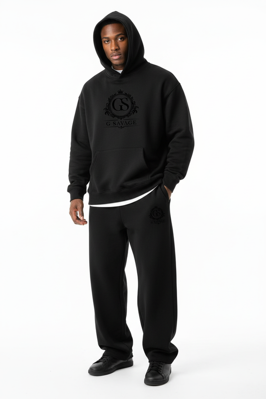 Men's G SAVAGE Baggy Tracksuit - Black