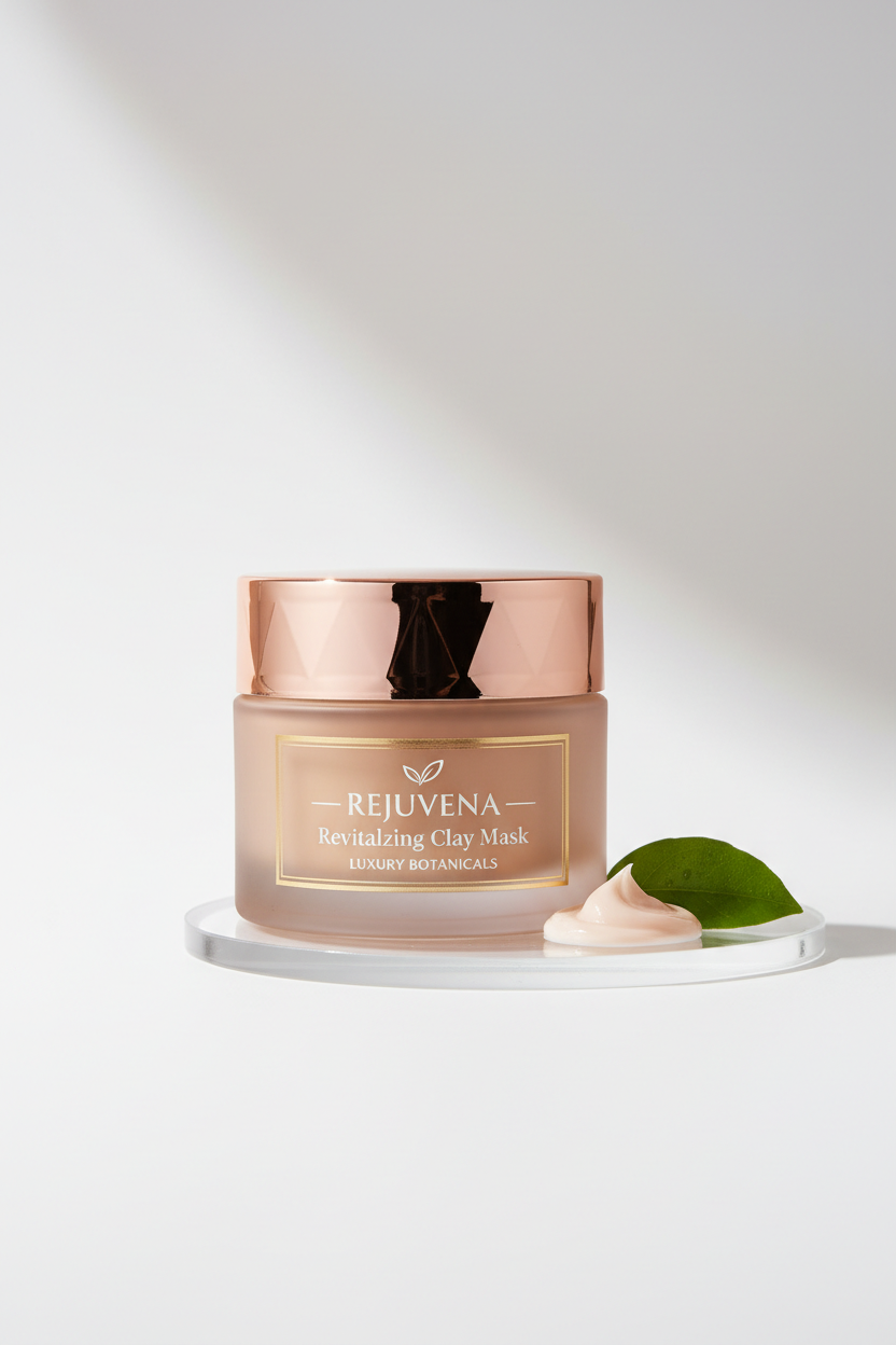 Purifying clay face mask