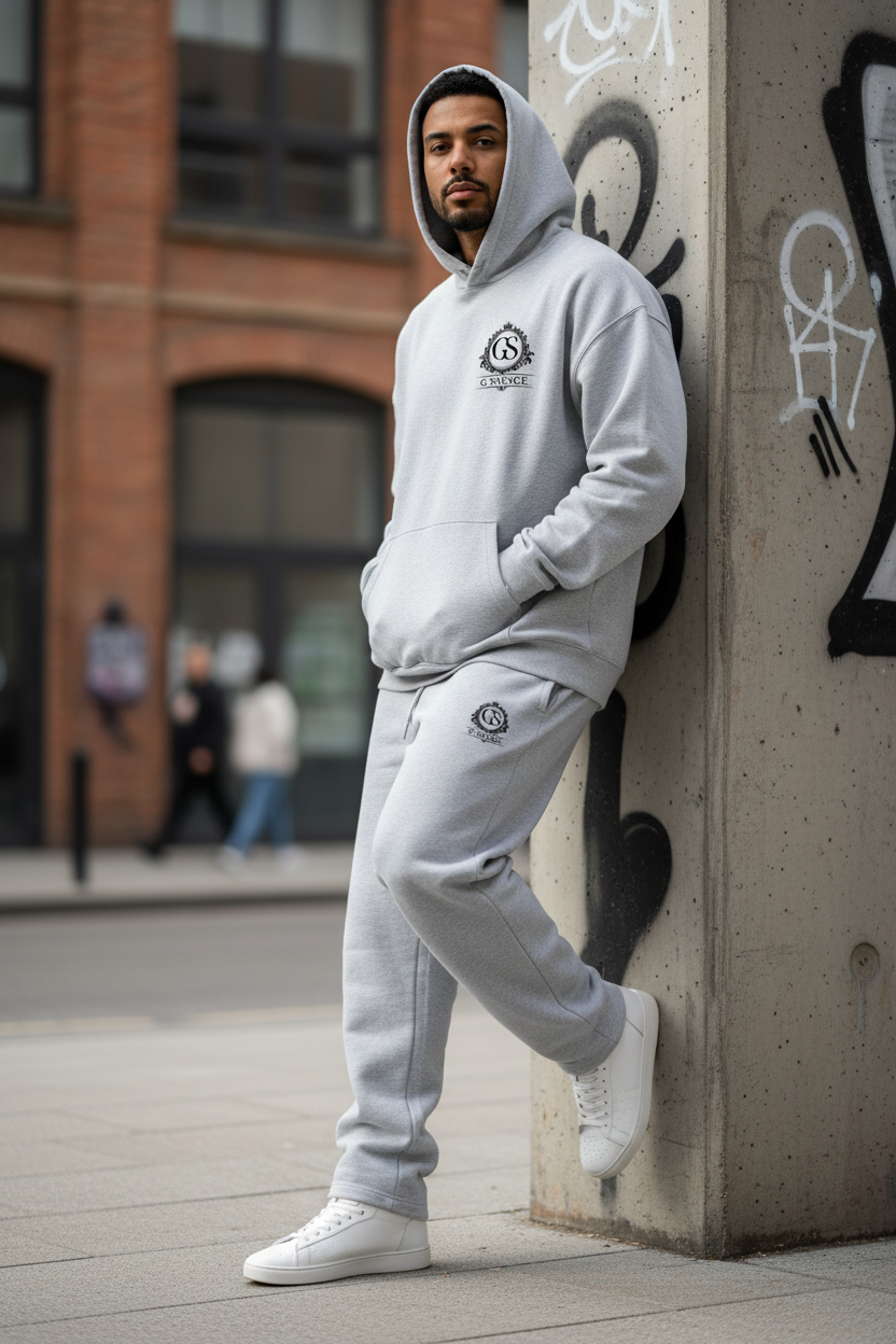 Men's G SAVAGE Relaxed Tracksuit - Grey