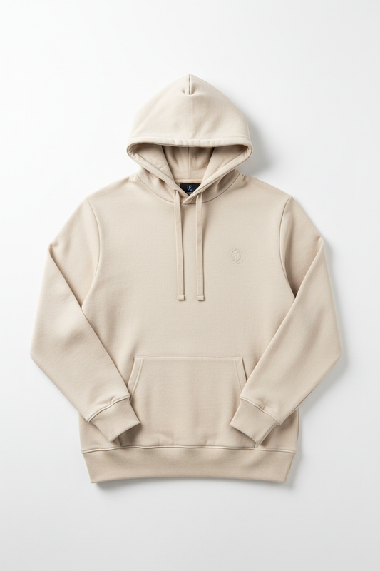 Premium cream hoodie