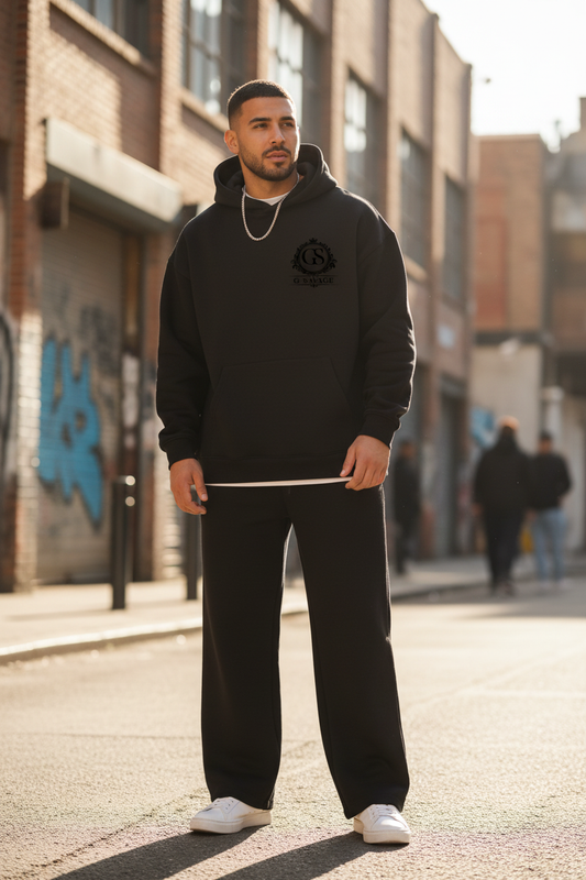 Men's G SAVAGE Relaxed Tracksuit - Black