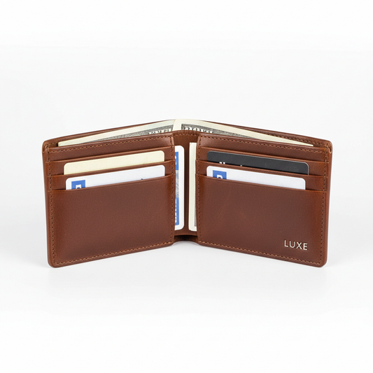 Men's leather wallet product photo