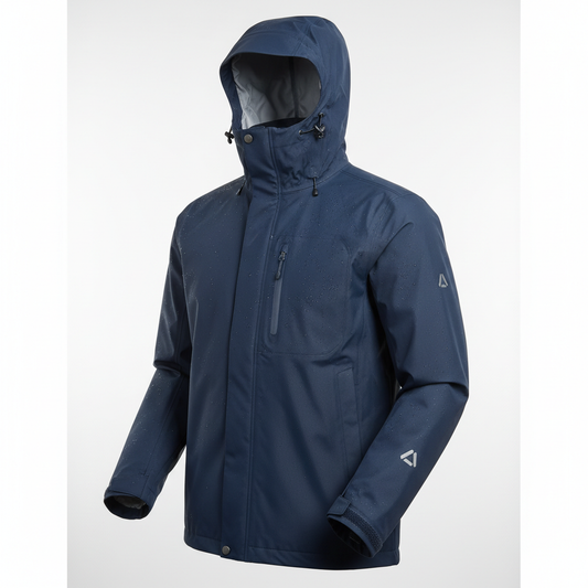 Men's waterproof rain jacket product photo