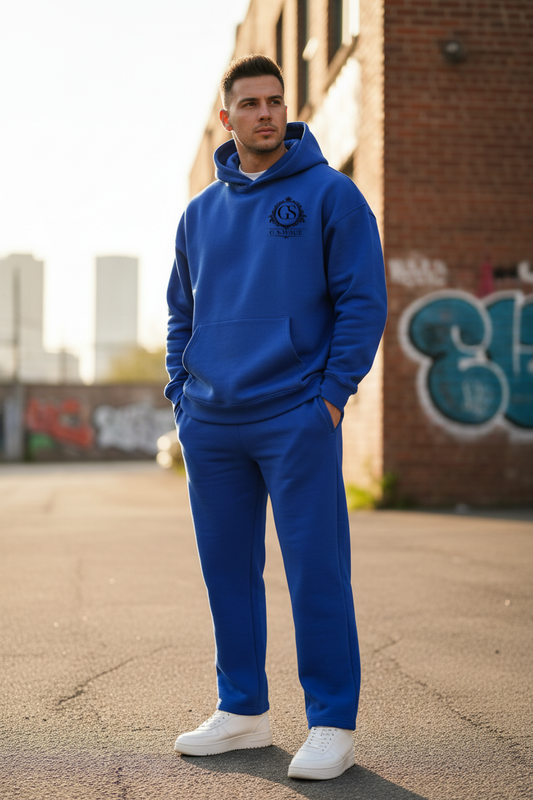 Men's G SAVAGE Relaxed Tracksuit - Royal Blue