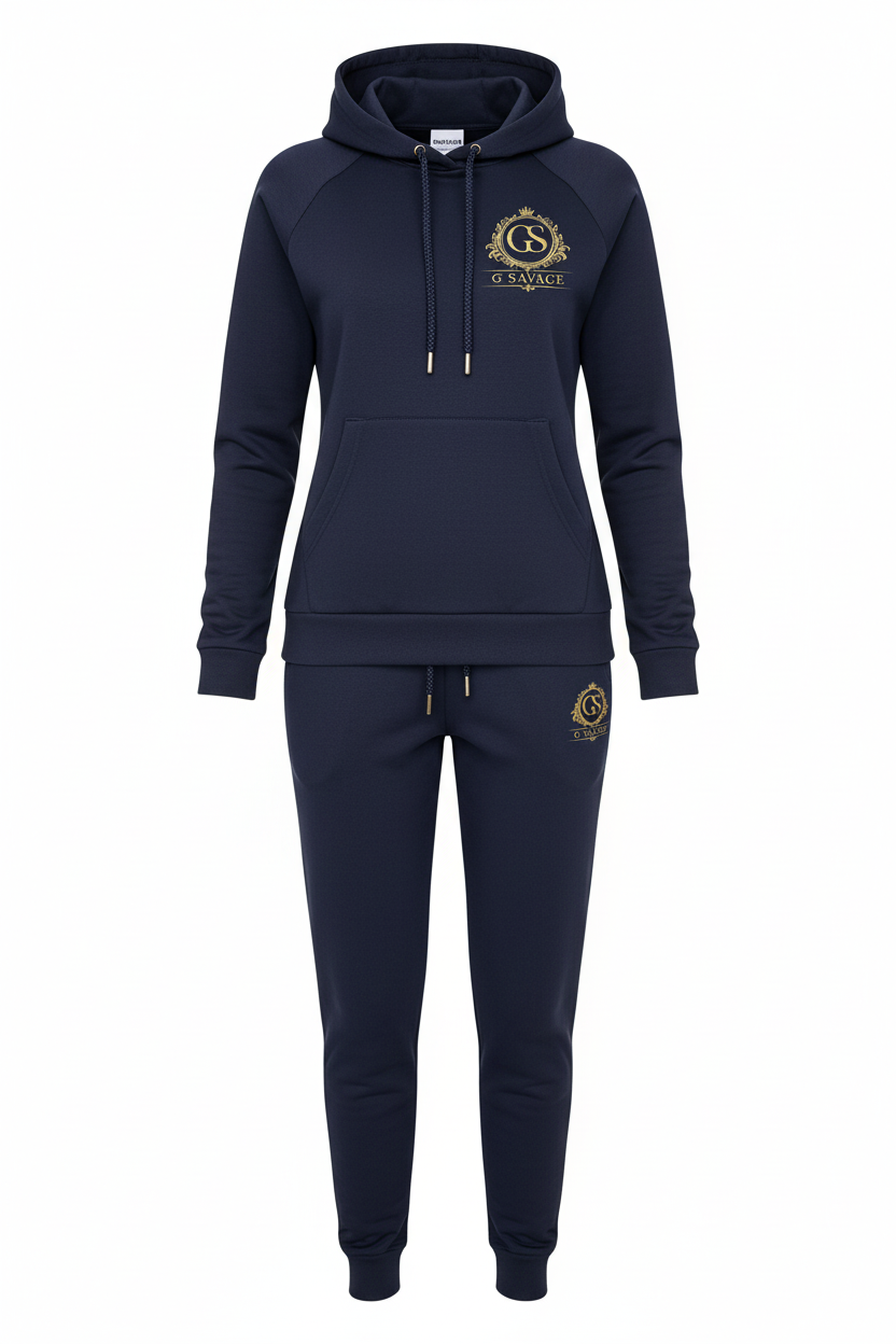 Women's G SAVAGE Tracksuit - Navy