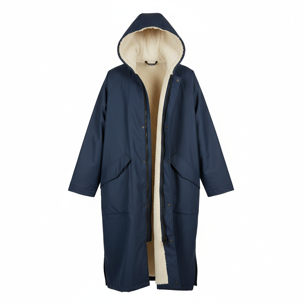 Premium Fleece-Lined Changing Robe